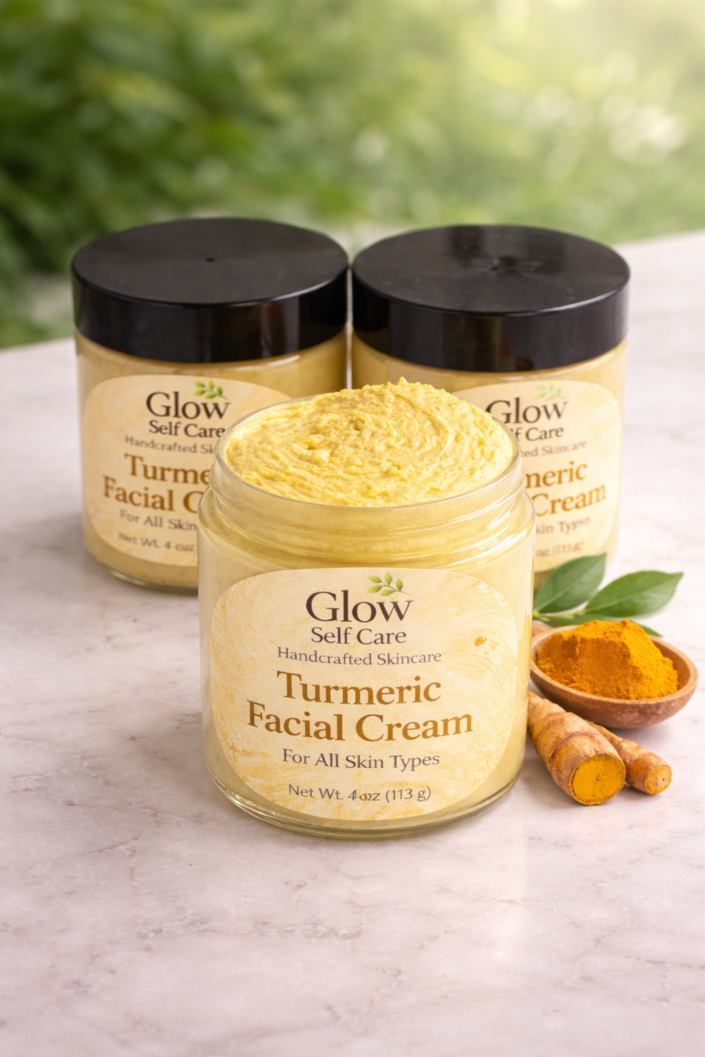 Turmeric Facial Cream 💛✨
Brightening + Smoothing Skincare