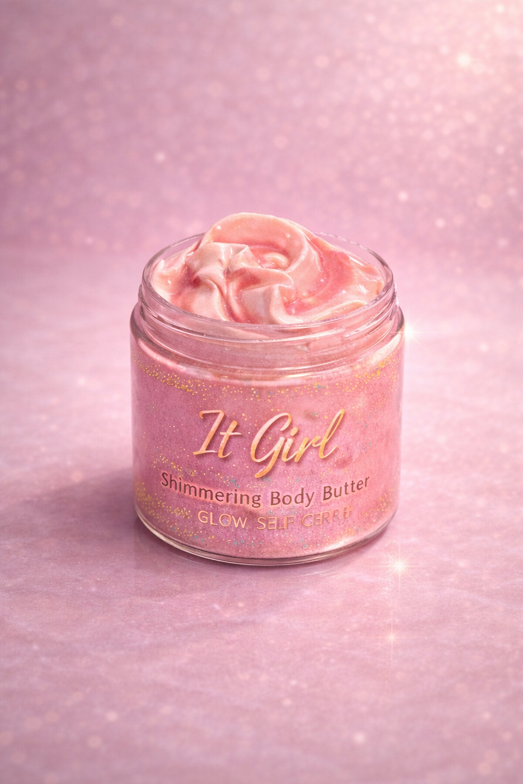 It Girl Shimmering Body Butter 💖✨
Soft, Glowing, Radiant Skin